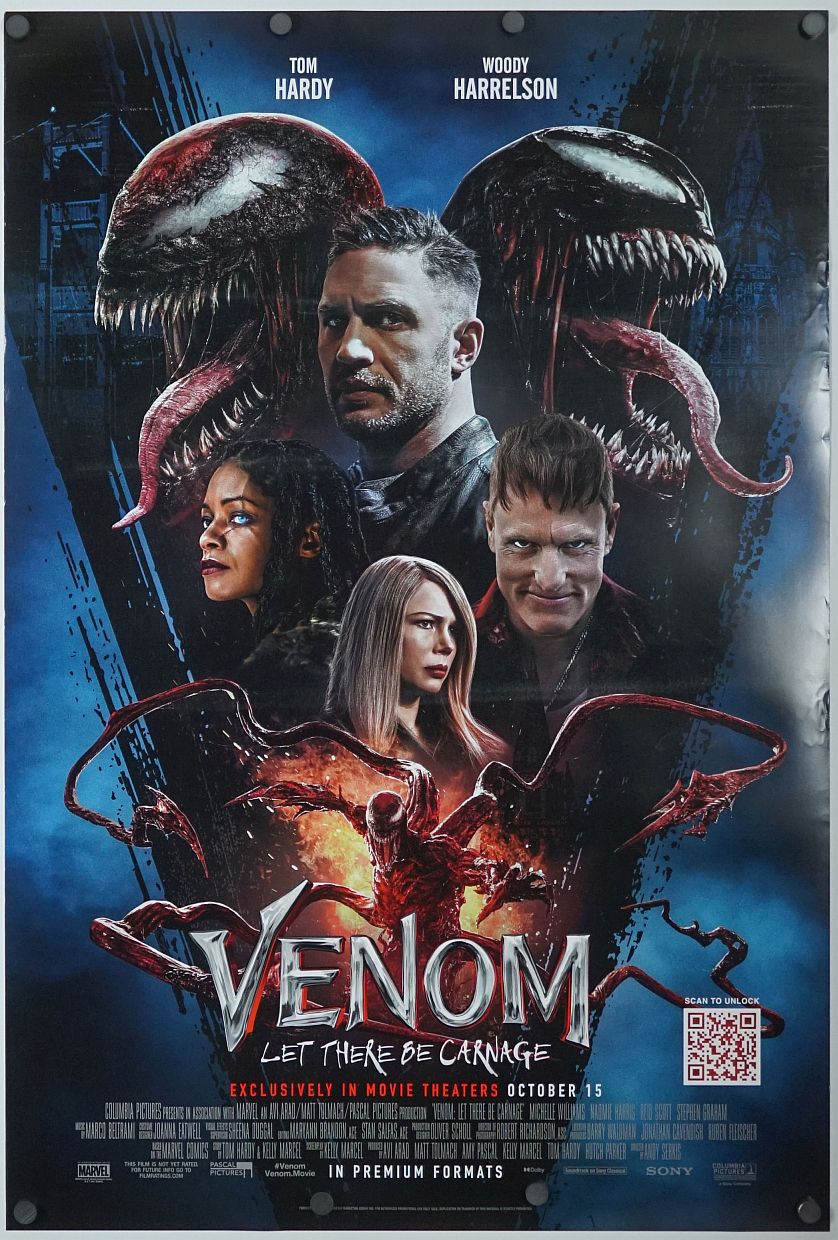 Venom 2 (2021) original theatrical movie poster - Final
