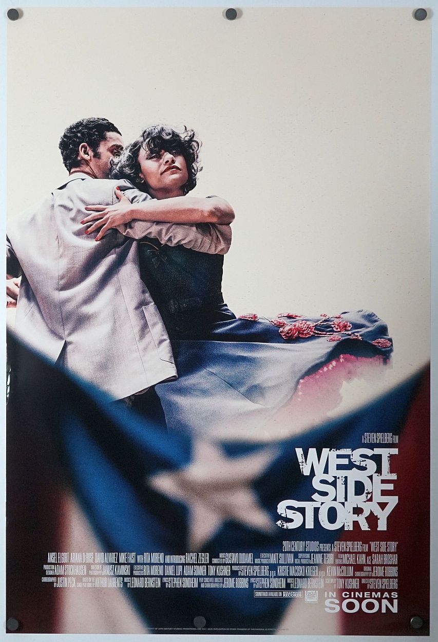 West Side Story (2021) original theatrical movie poster - International Style B