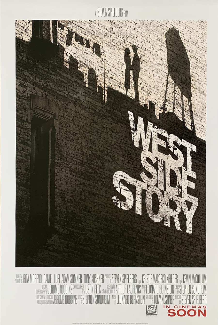 West Side Story (2021) original theatrical movie poster - International Final