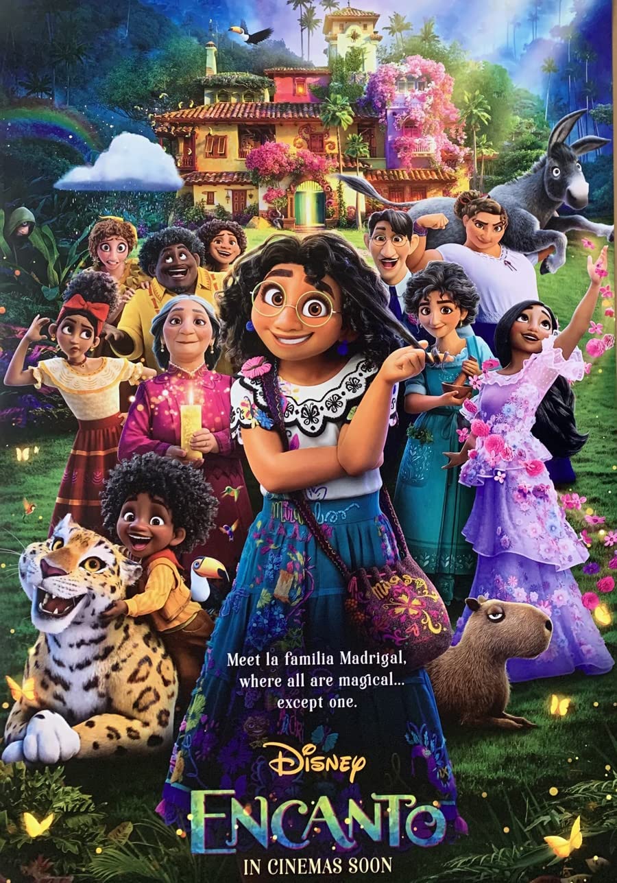 Encanto (2021) original theatrical movie poster - International Style B