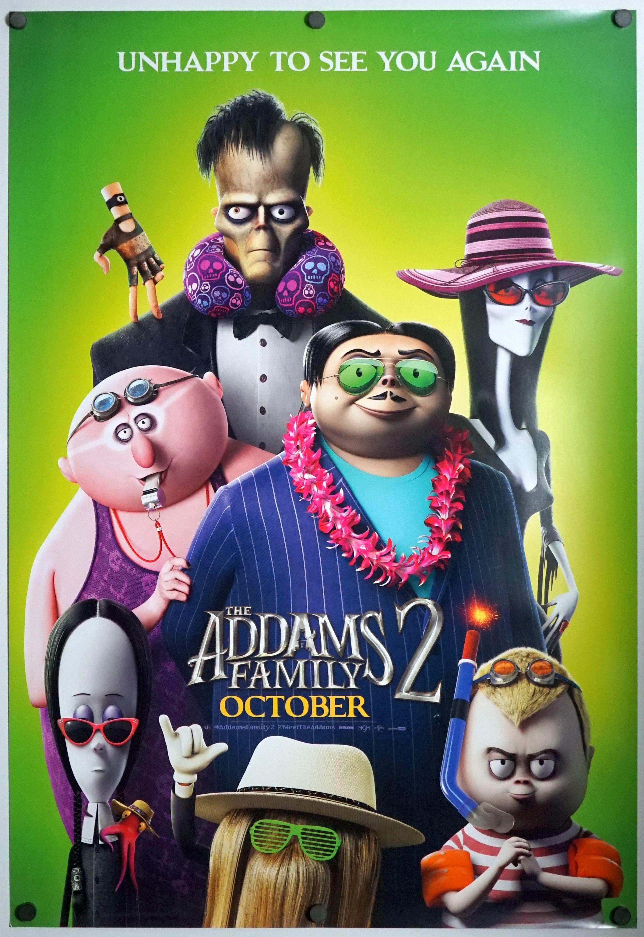 The Addams Family 2 (2021) original theatrical movie poster - Final