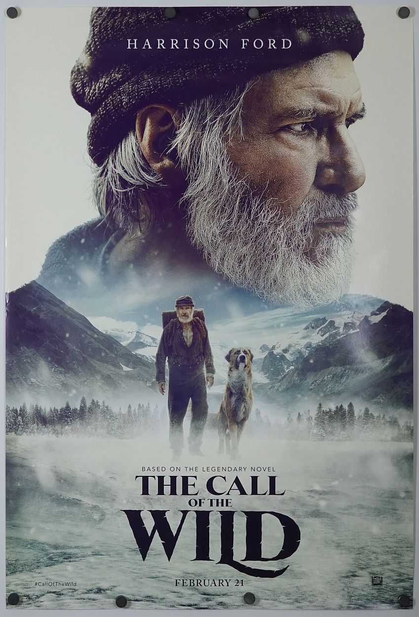 The Call of the Wild (2020) original theatrical movie poster - Final