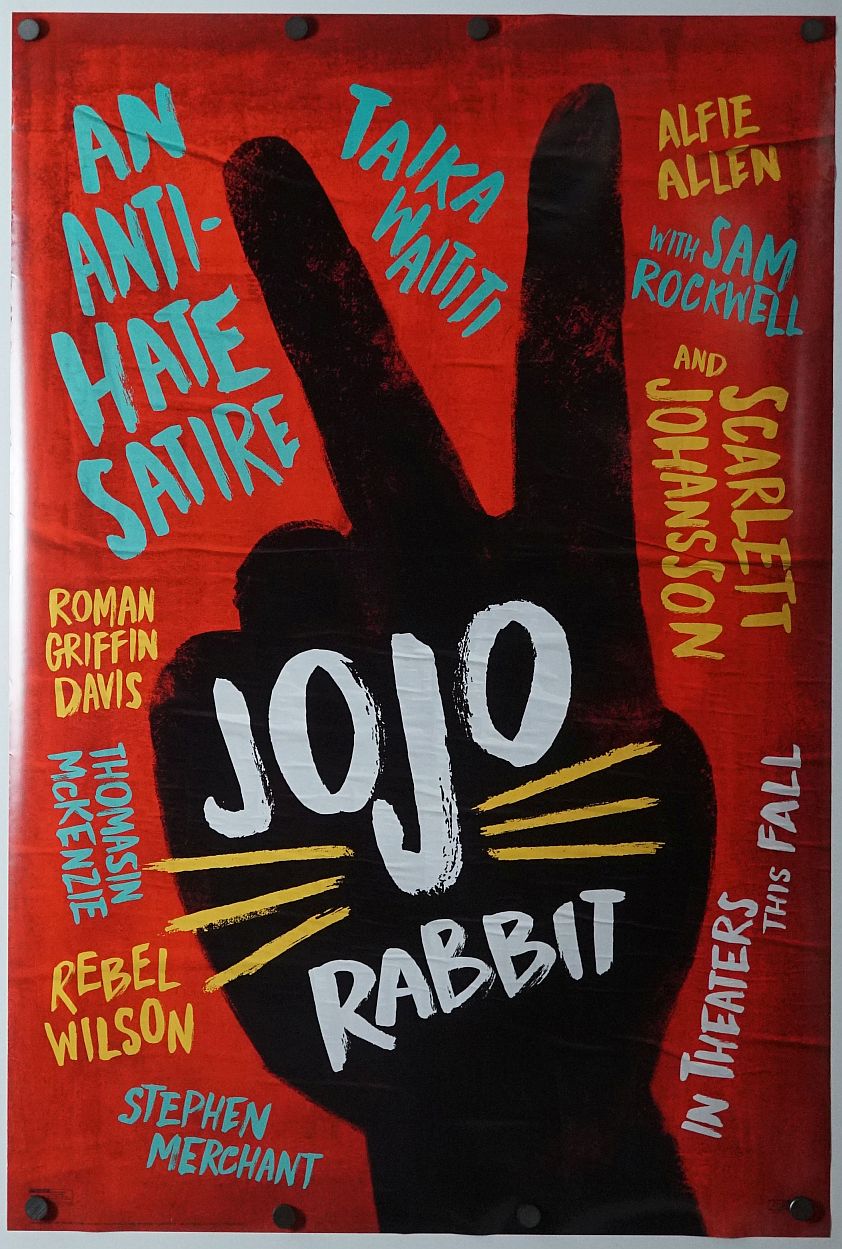 Jojo Rabbit (2019) original theatrical movie poster - Advance