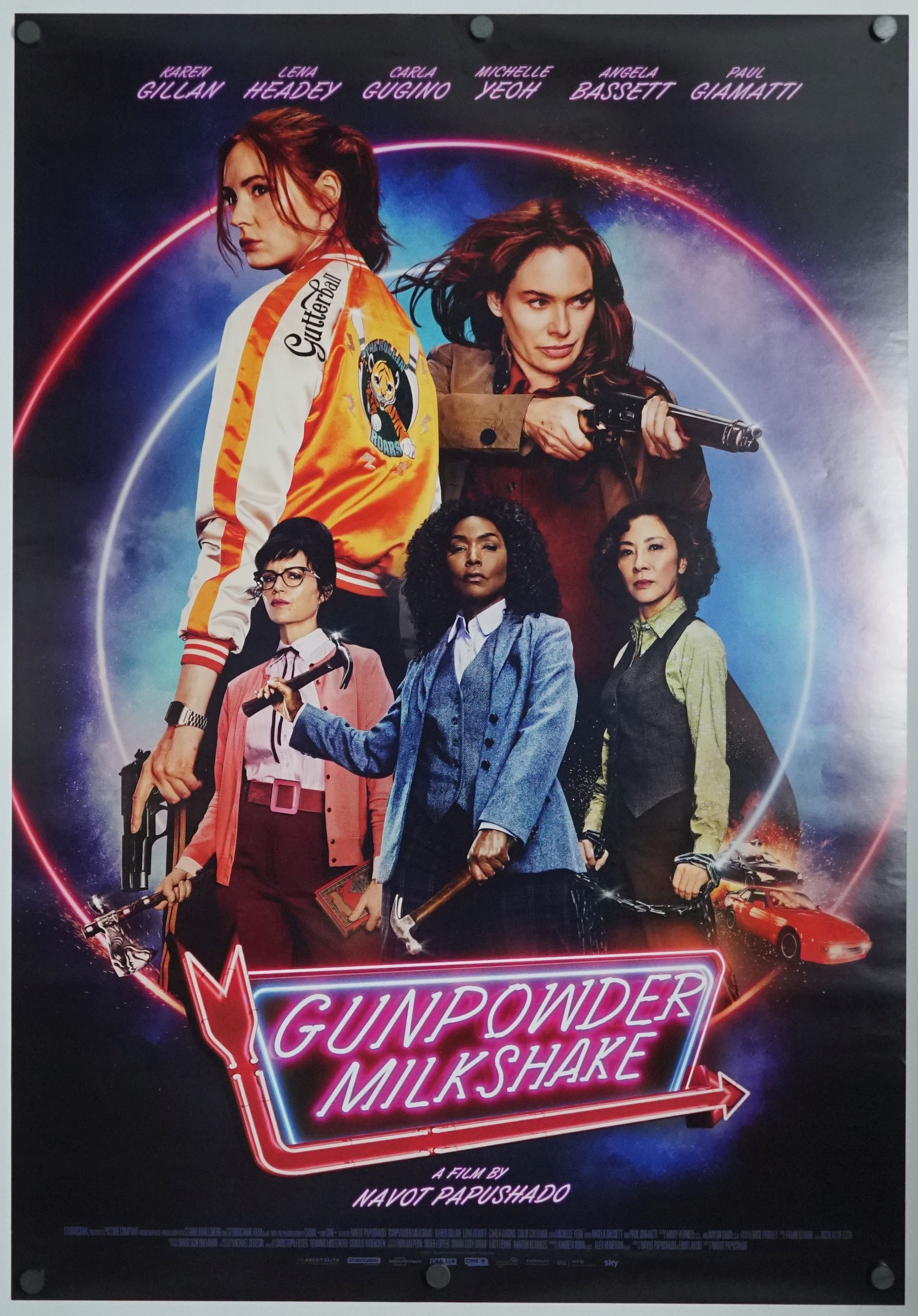 Gunpowder Milkshake (2021) original theatrical movie poster - Final
