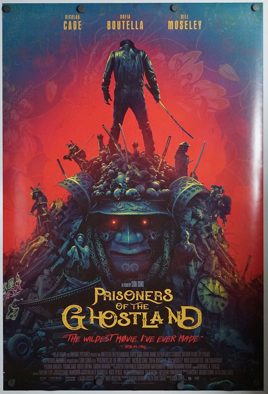 Prisoners of the Ghostland (2021) original theatrical movie poster - Final