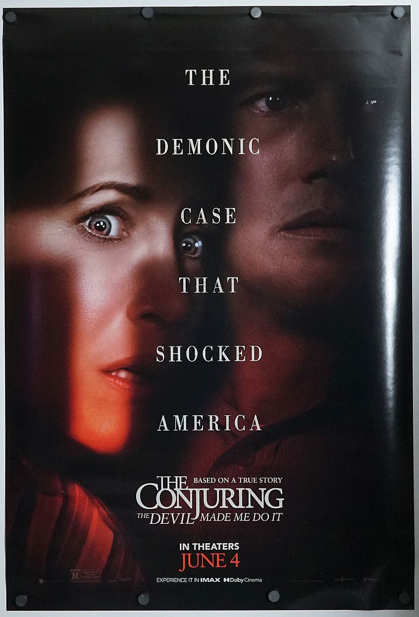 The Conjuring: The Devil Made Me Do It (2021) original theatrical movie poster - Final