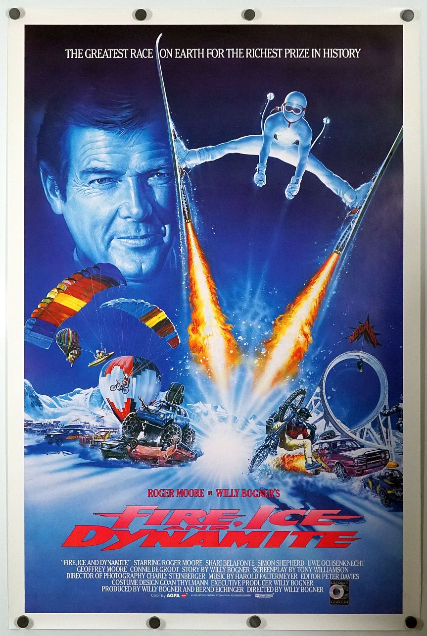 Feuer, Eis & Dynamit (1990) original theatrical movie poster - Final