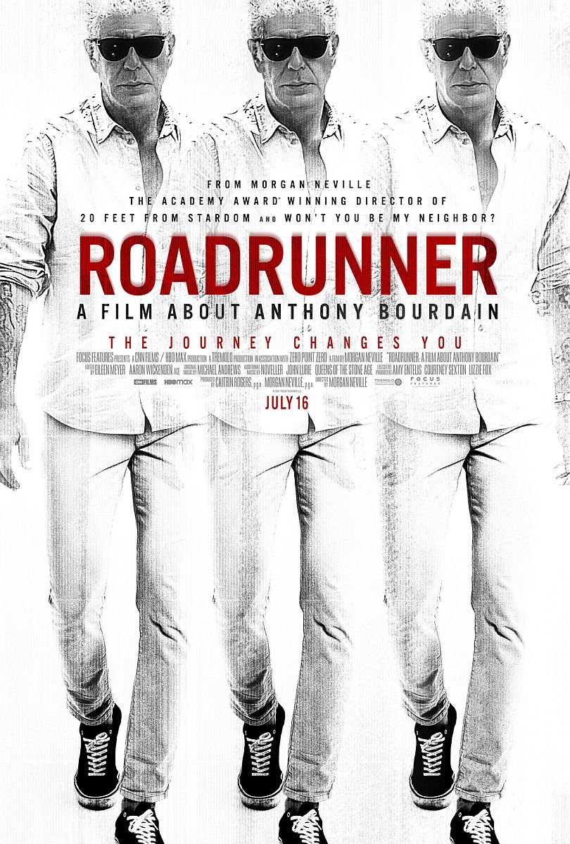 Roadrunner: A Film About Anthony Bourdain (2021) original theatrical movie poster - Final