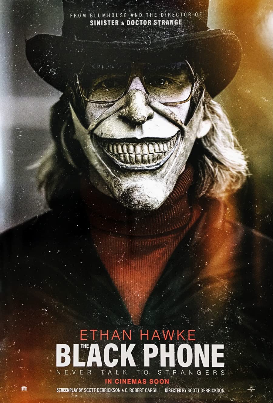 The Black Phone (2022) original theatrical movie poster - International