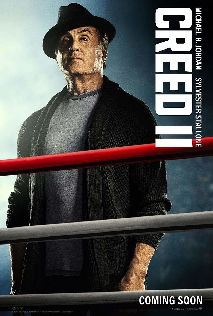 Creed II (2018) original theatrical movie poster - Advance Style B