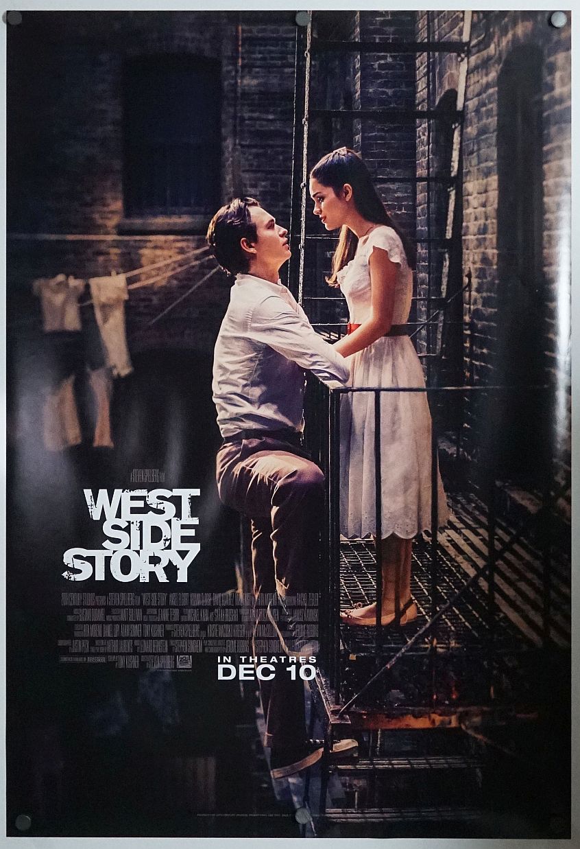 West Side Story (2021) original theatrical movie poster - Final