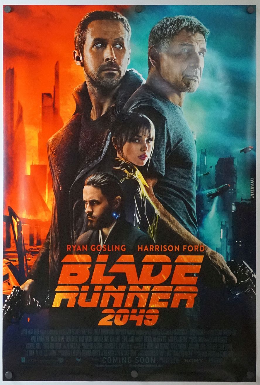 Blade Runner 2049 (2017) original theatrical movie poster - International Final