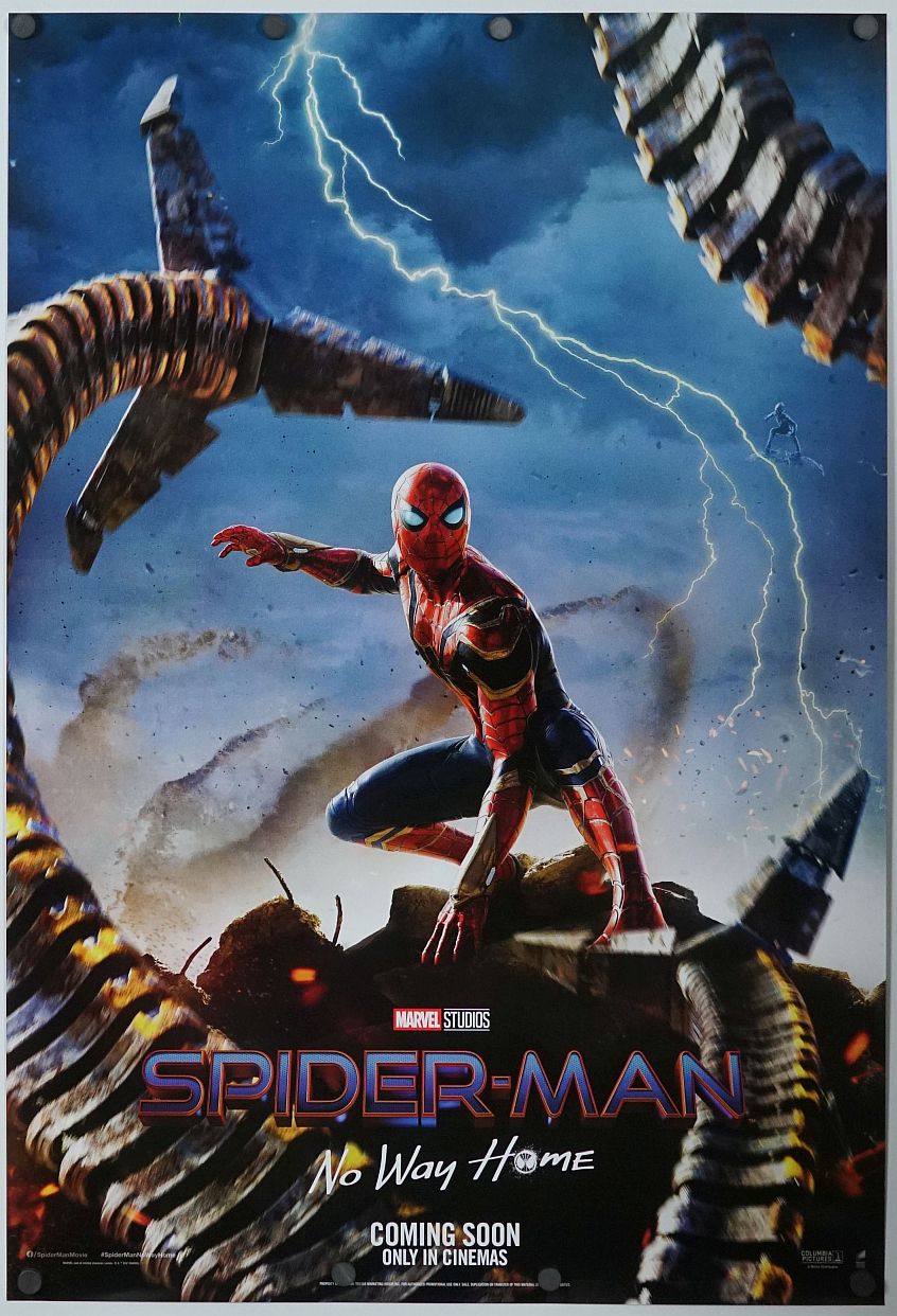 Spider-Man: No Way Home (2021) original theatrical movie poster - International Advance