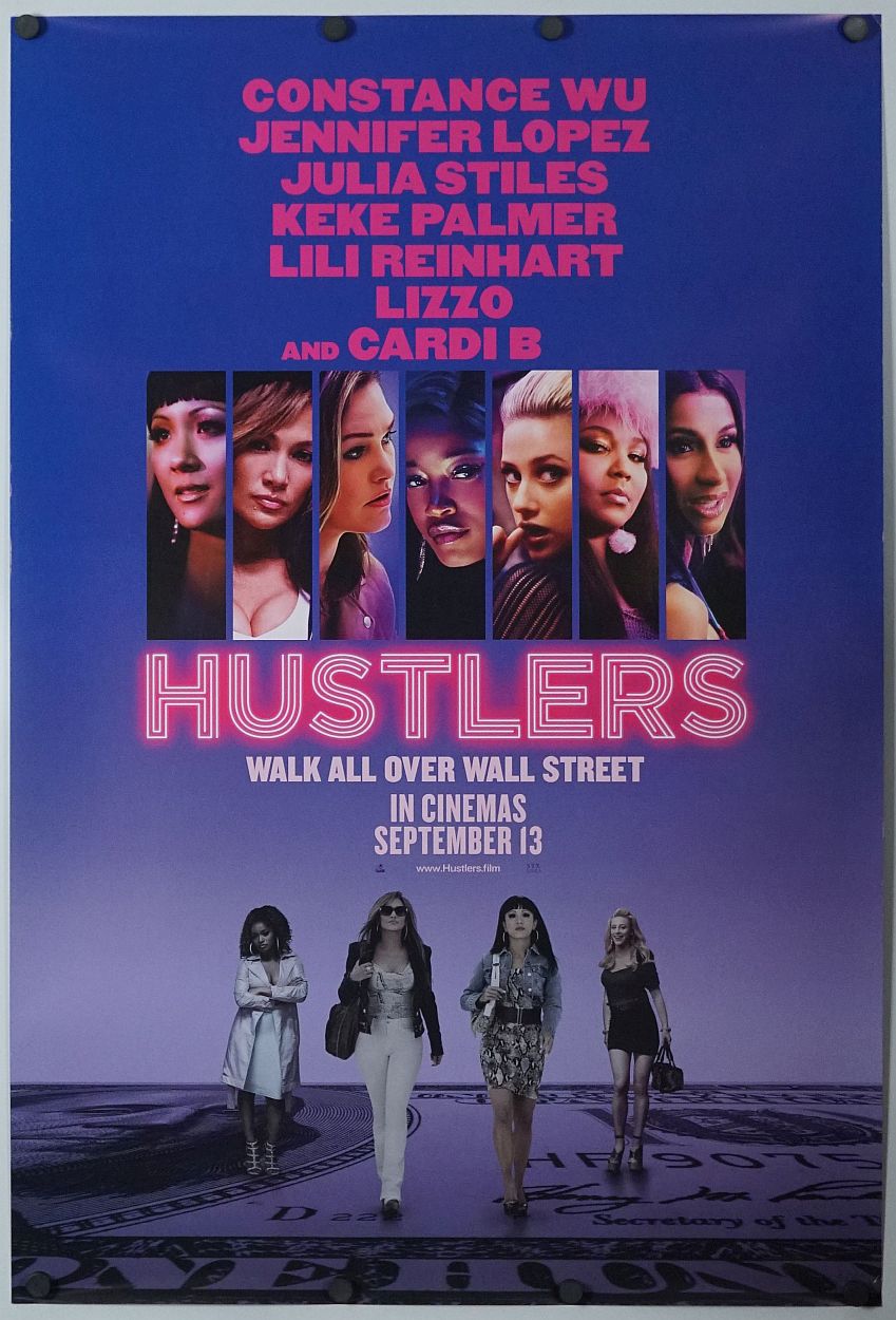 Hustlers (2020) original theatrical movie poster - Final