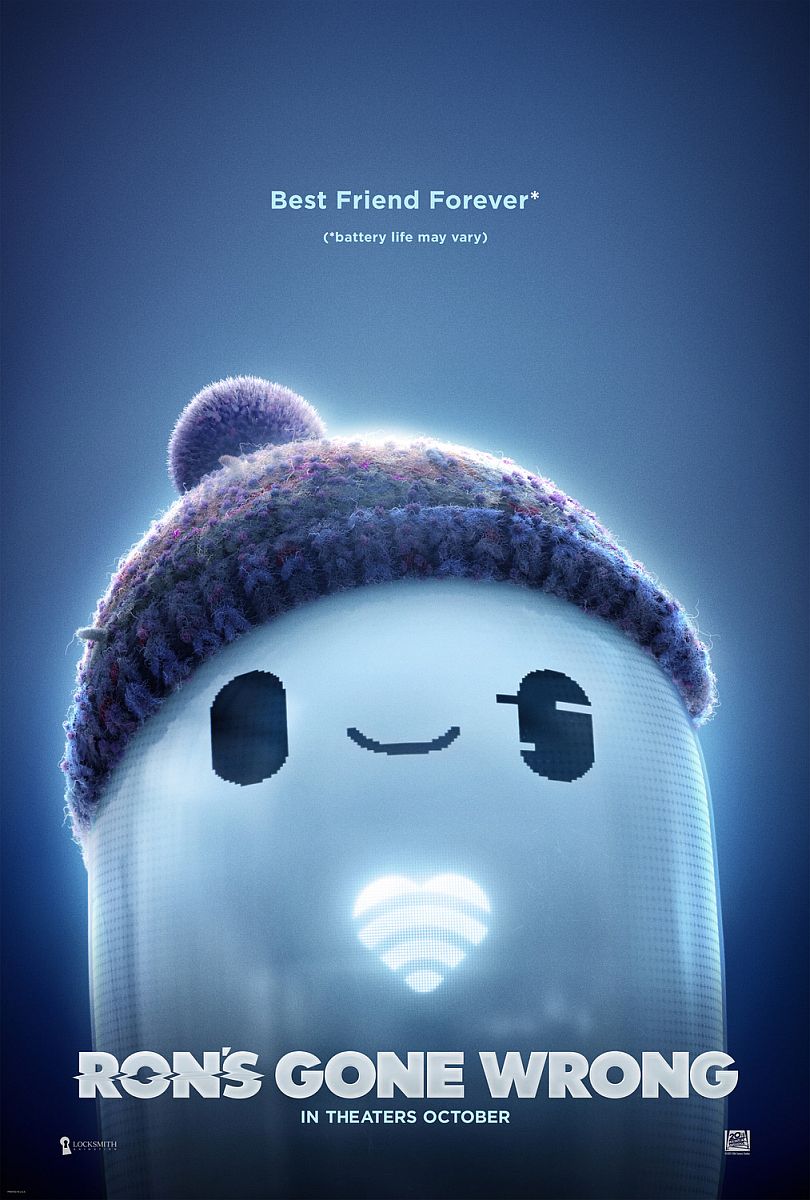 Ron's Gone Wrong (2021) original theatrical movie poster - Advance