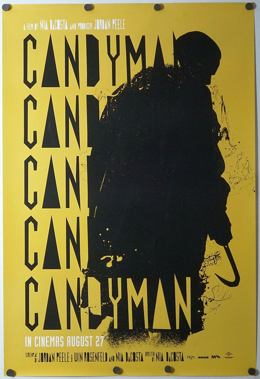 Candyman (2021) original theatrical movie poster - Final
