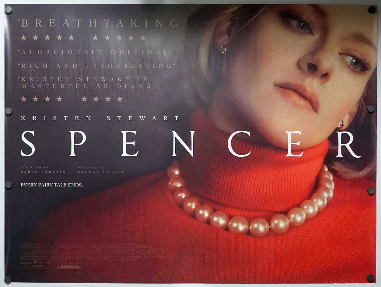 Spencer (2021) original theatrical movie poster - Final