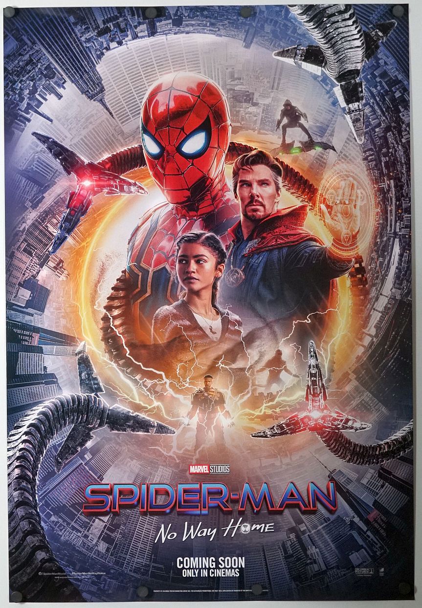Spider-Man: No Way Home (2021) original theatrical movie poster - International Style C