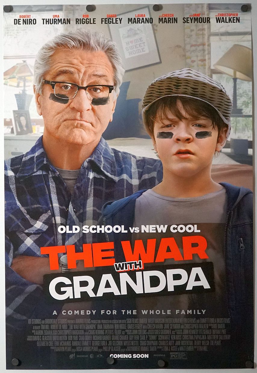 The War with Grandpa (2020) original theatrical movie poster - Final