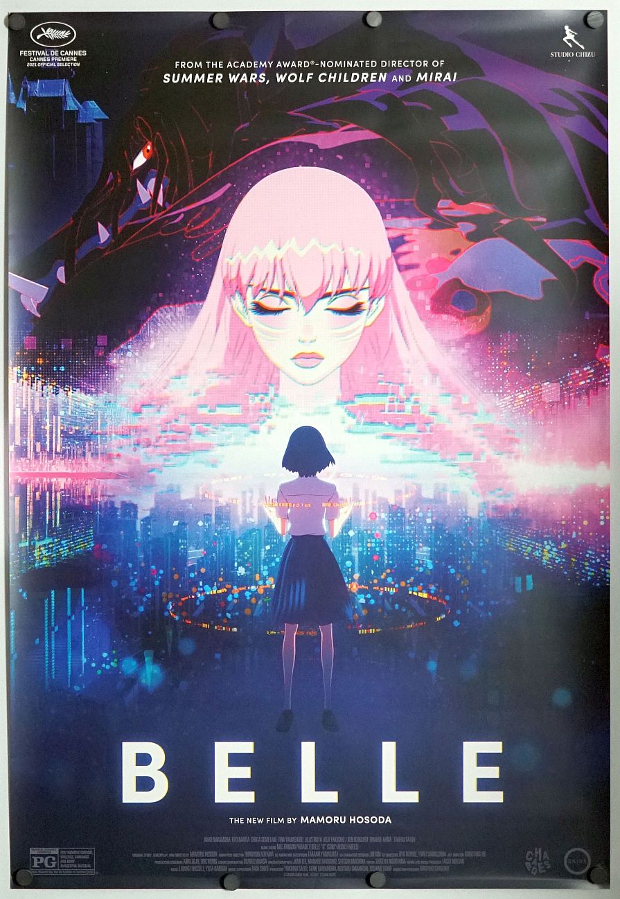 Belle (2022) original theatrical movie poster - Final