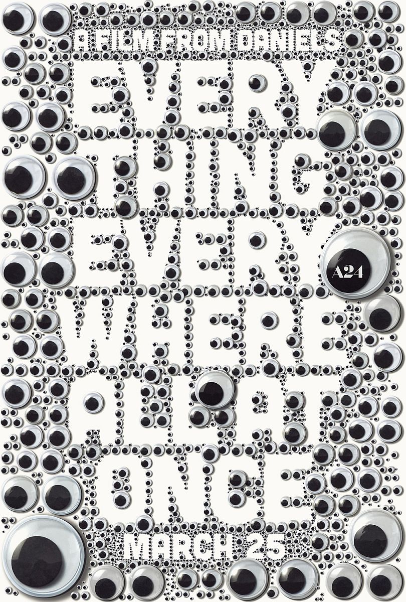 Everything Everywhere All at Once (2022) original theatrical movie poster - Advance