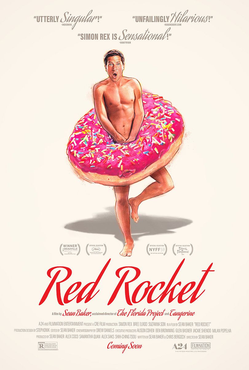 Red Rocket (2022) original theatrical movie poster - Final