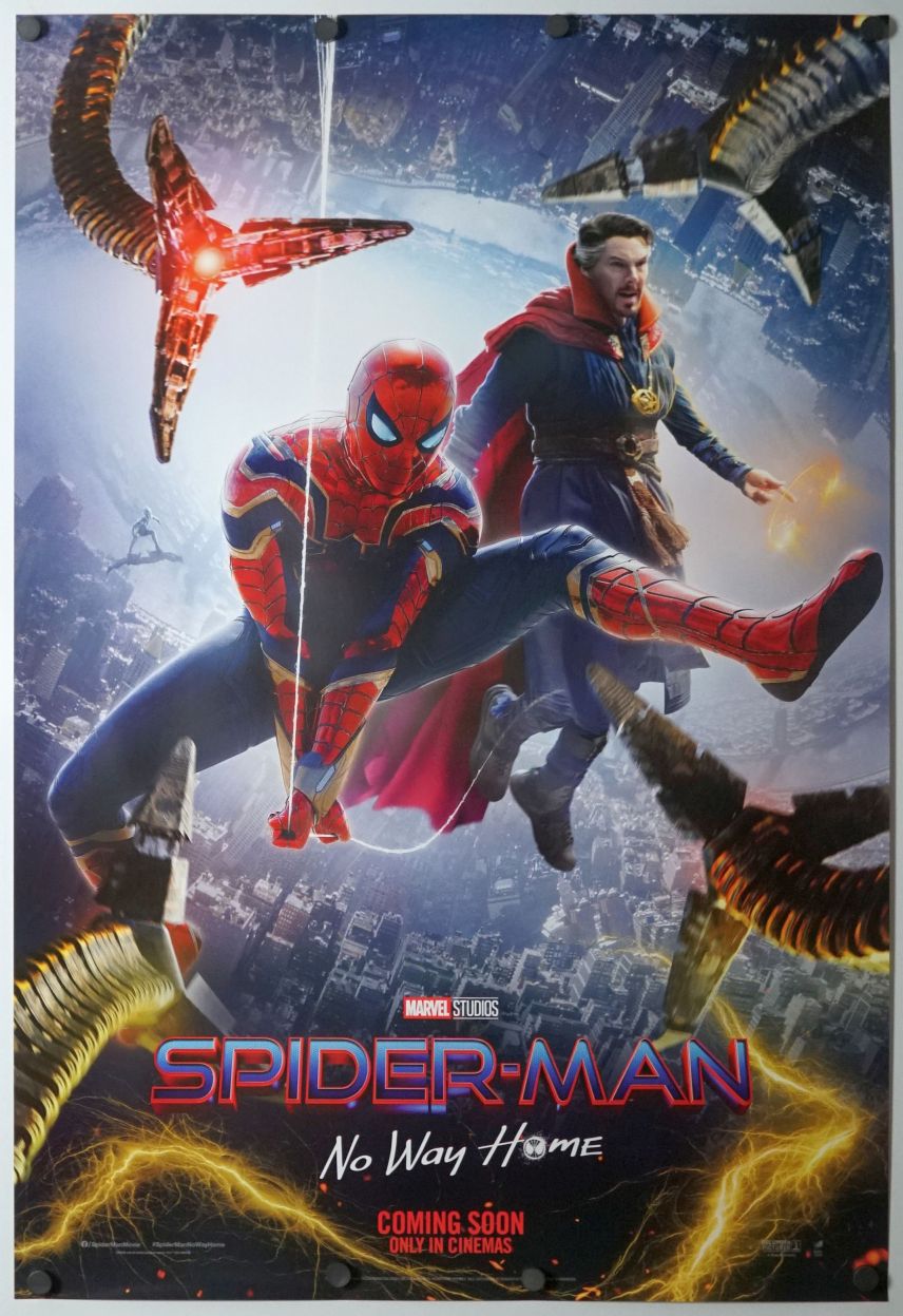 Spider-Man: No Way Home (2021) original theatrical movie poster - International Style D