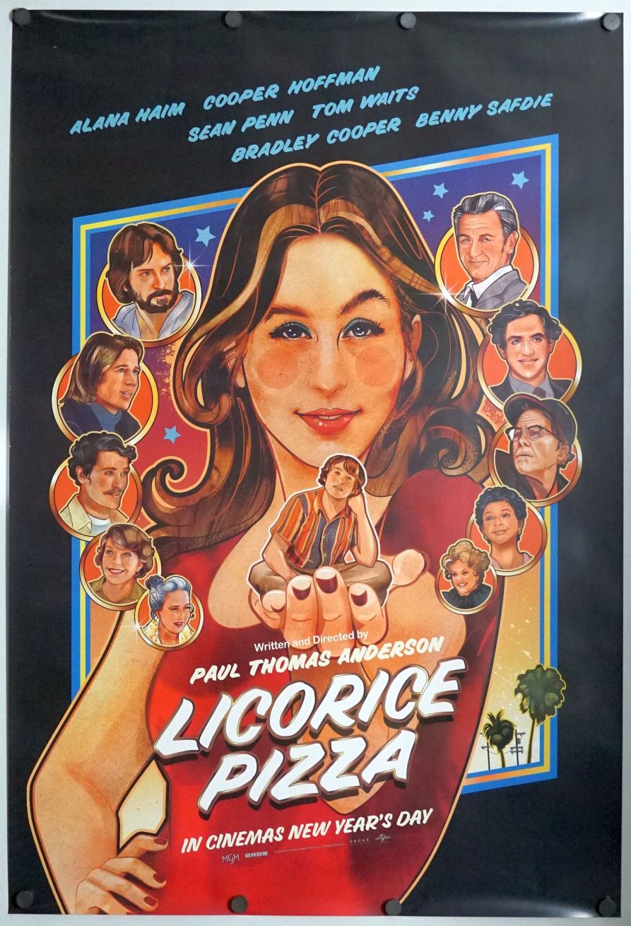 Licorice Pizza (2021) original theatrical movie poster - International