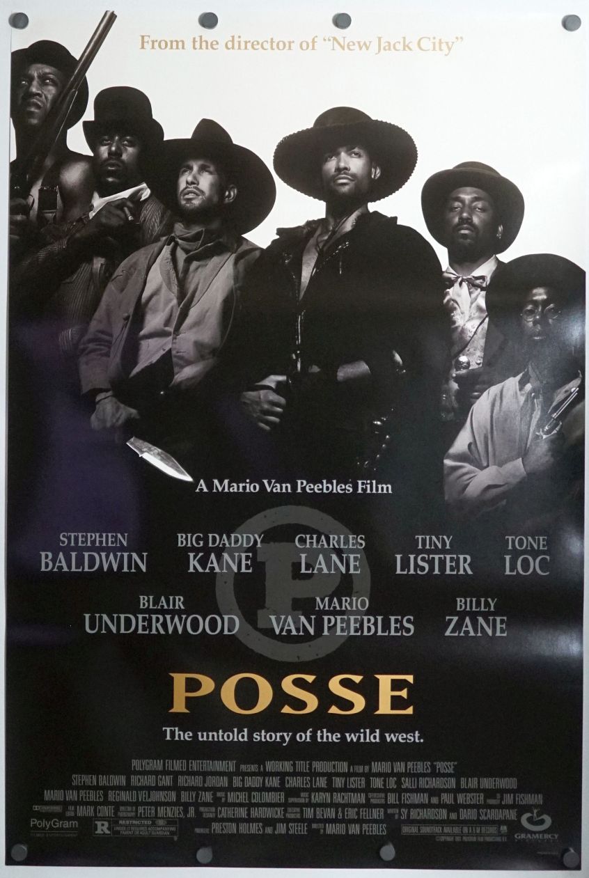Posse (1993) original theatrical movie poster - Final