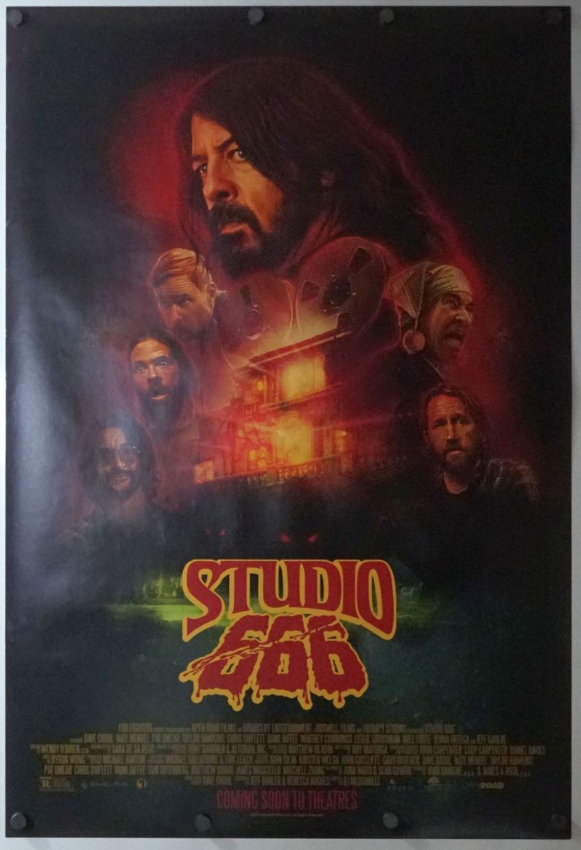 Studio 666 (2022) original theatrical movie poster - Final