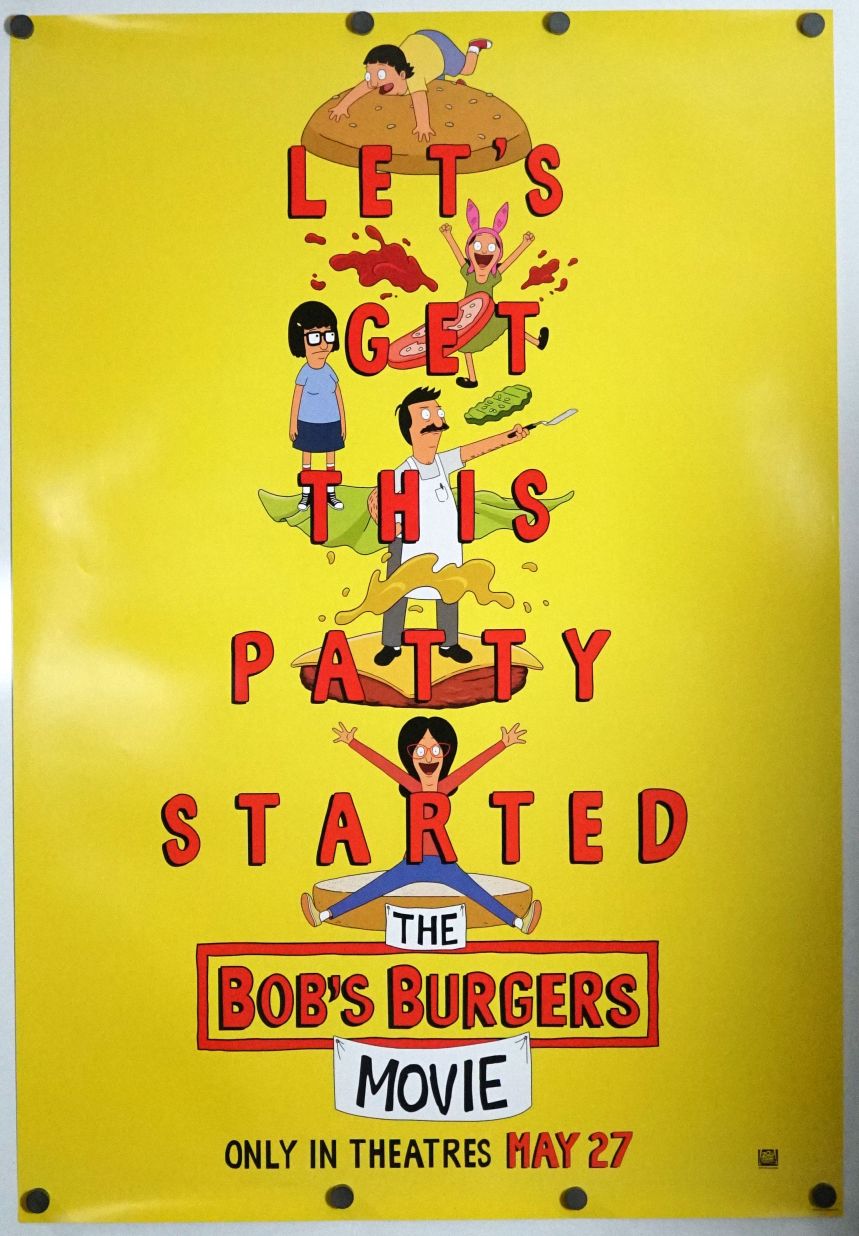 The Bob's Burgers Movie (2022) original theatrical movie poster - Advance