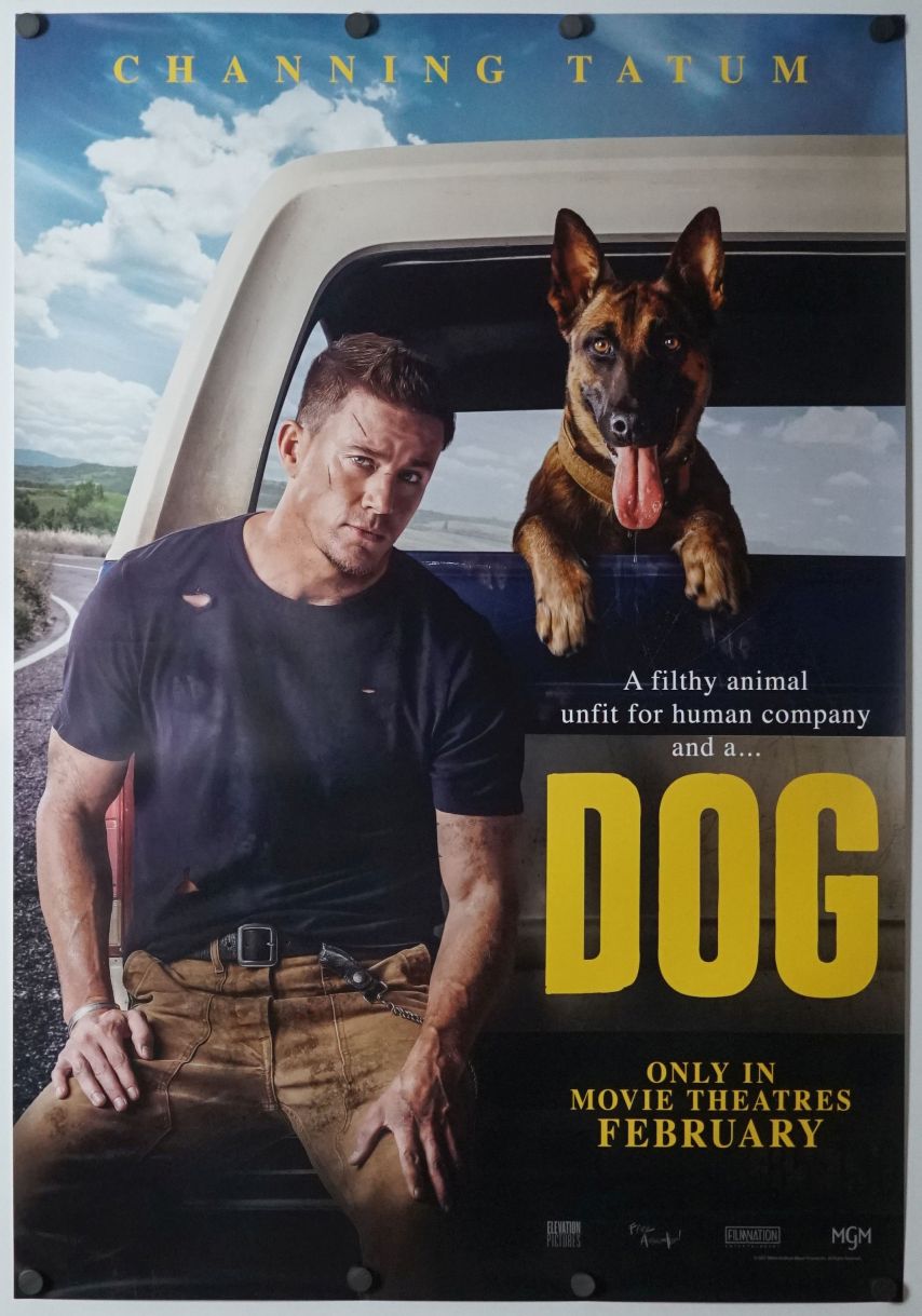Dog (2022) original theatrical movie poster - Final