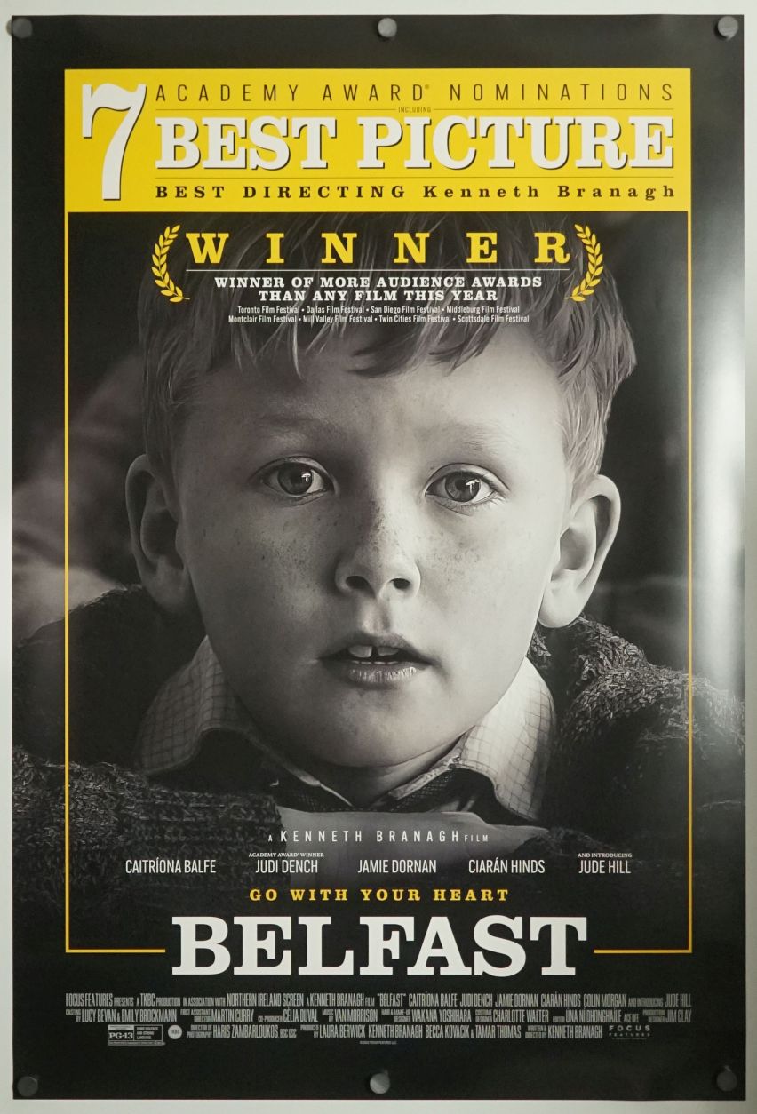 Belfast (2021) original theatrical movie poster - Awards Style