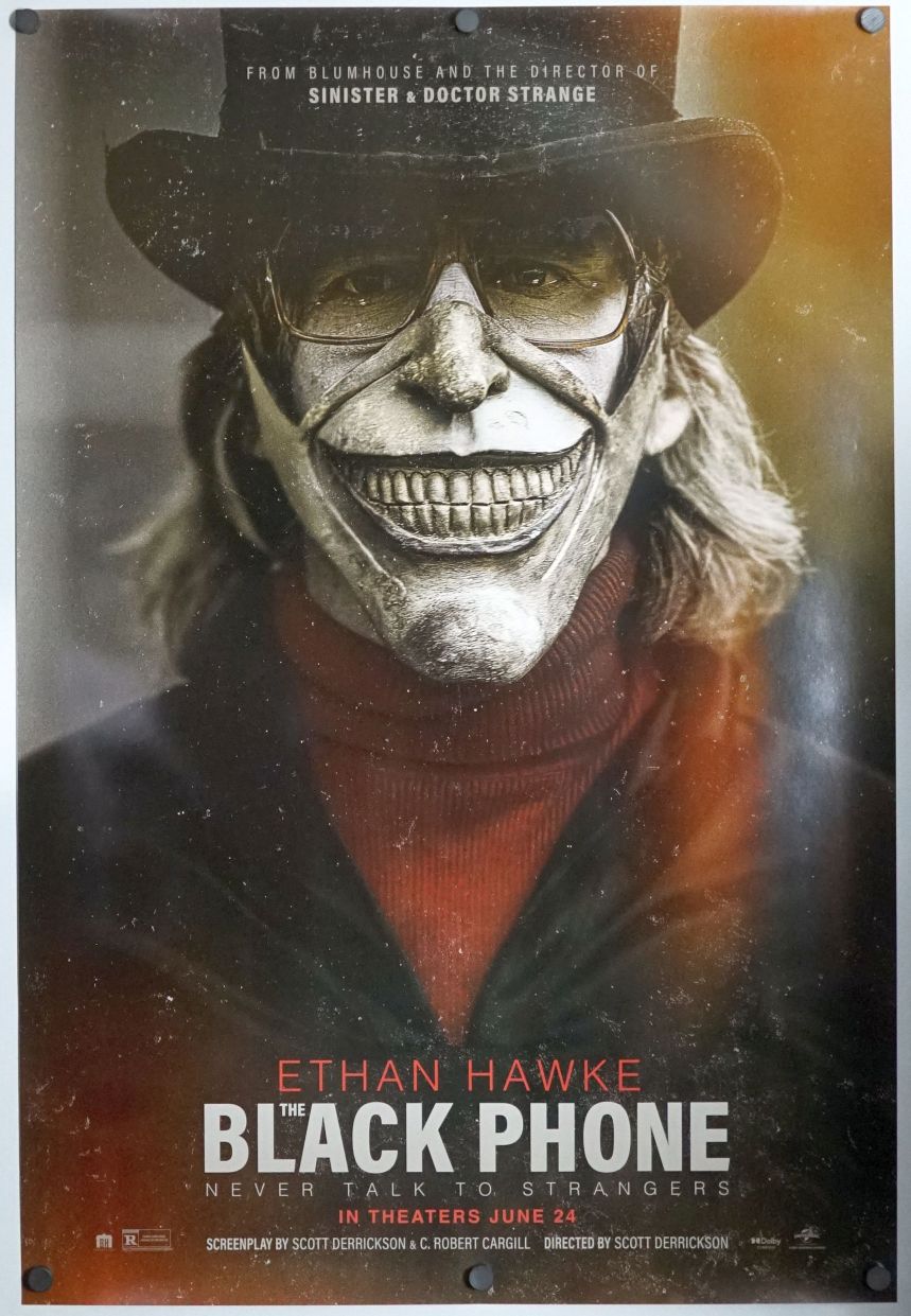 The Black Phone (2022) original theatrical movie poster - Final