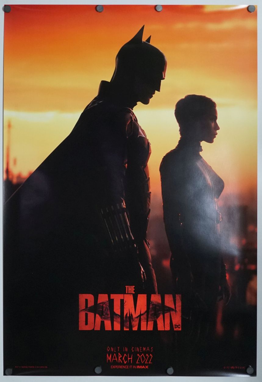 The Batman (2022) original theatrical movie poster - Advance Style C
