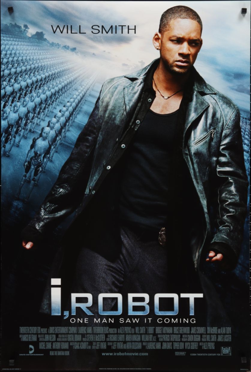 I, Robot (2004) original theatrical movie poster - International Final