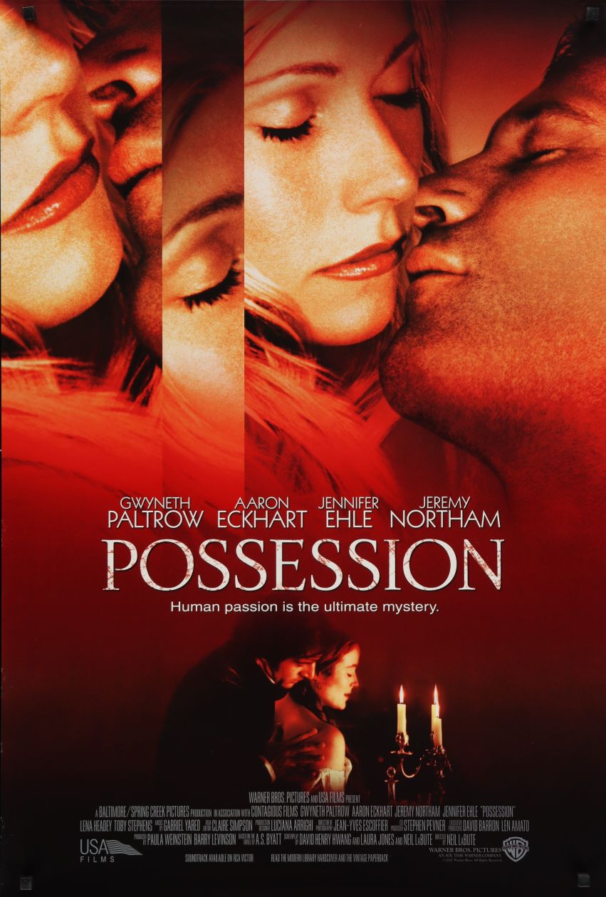 Possession (2002) original theatrical movie poster - International Final
