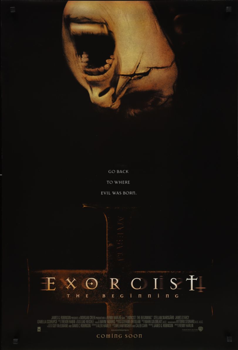 Exorcist: The Beginning (2004) original theatrical movie poster - International