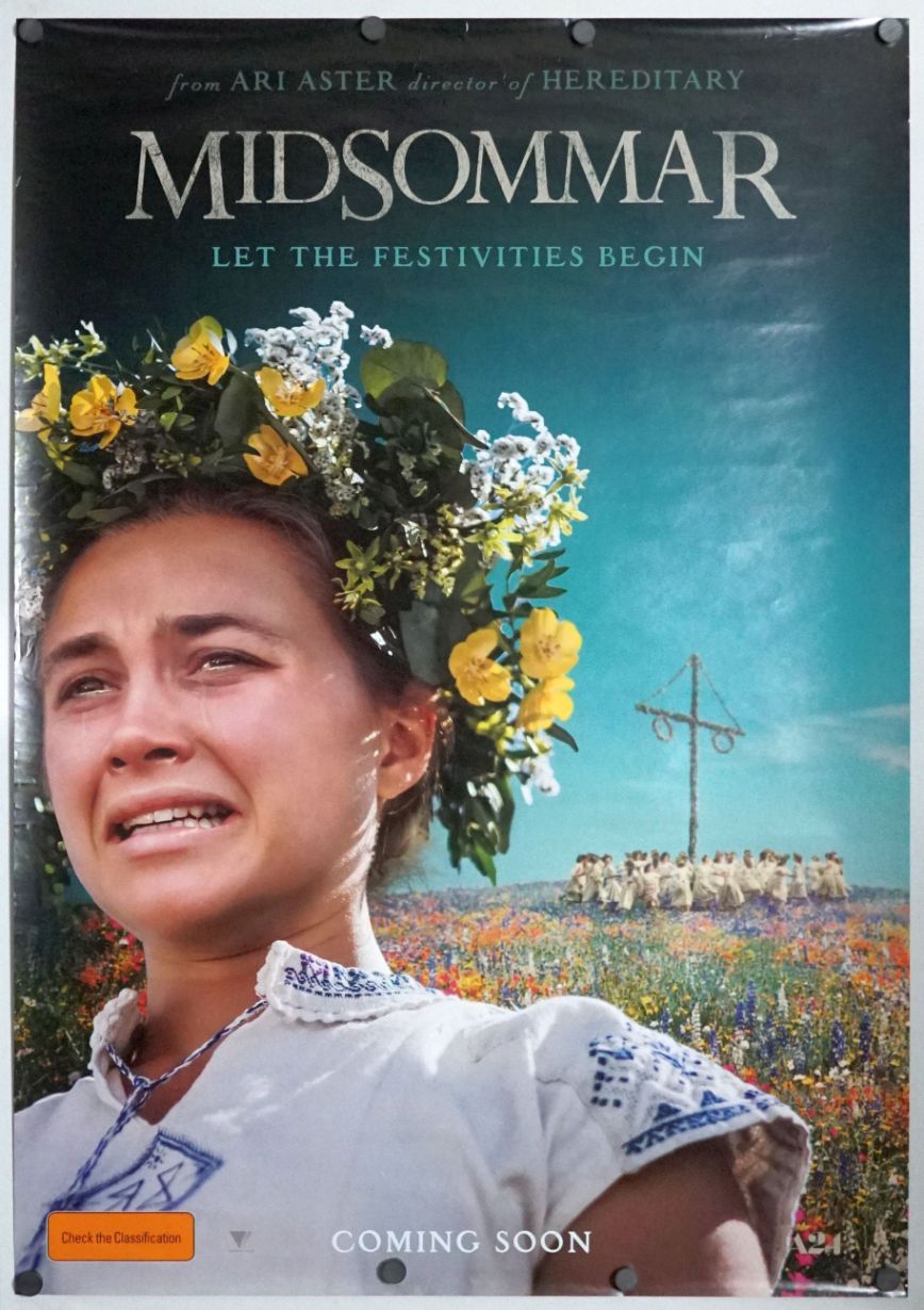 Midsommar (2019) original theatrical movie poster - Advance