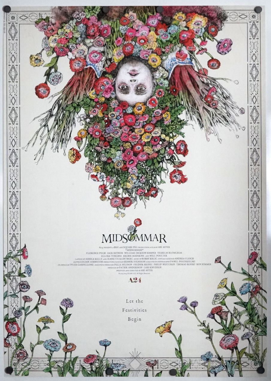 Midsommar (2020) original theatrical movie poster - Style B