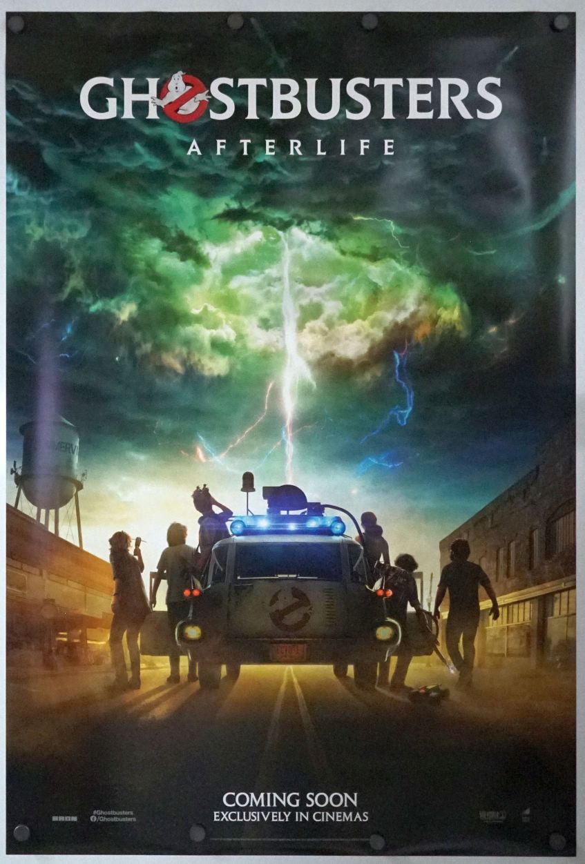 Ghostbusters: Afterlife (2021) original theatrical movie poster - International Advance B