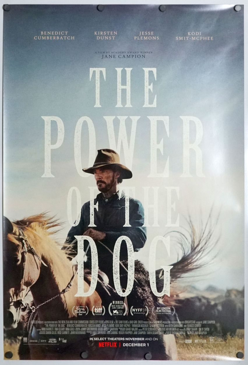 The Power of the Dog (2021) original theatrical movie poster - Final