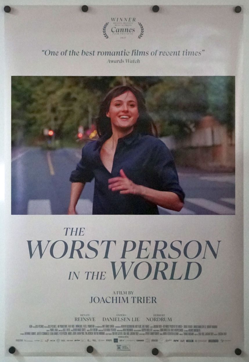 The Worst Person in the World (2021) original theatrical movie poster - Final