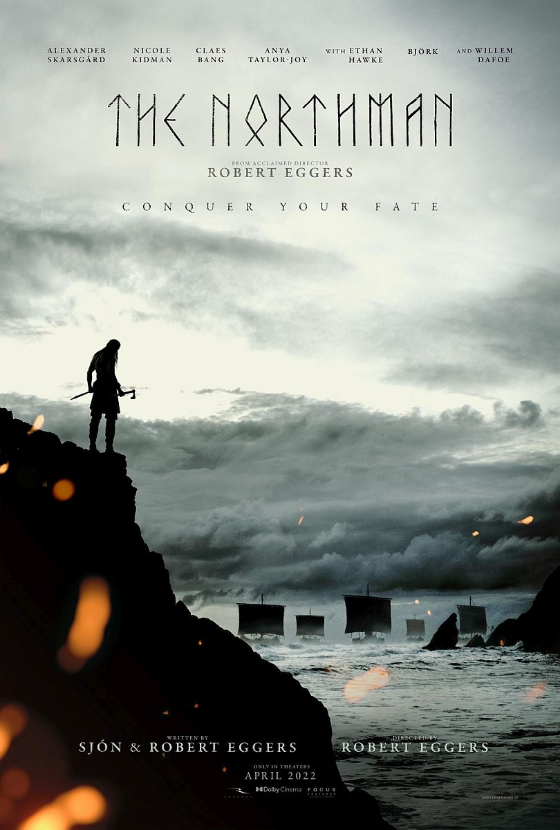 The Northman (2022) original theatrical movie poster - Advance