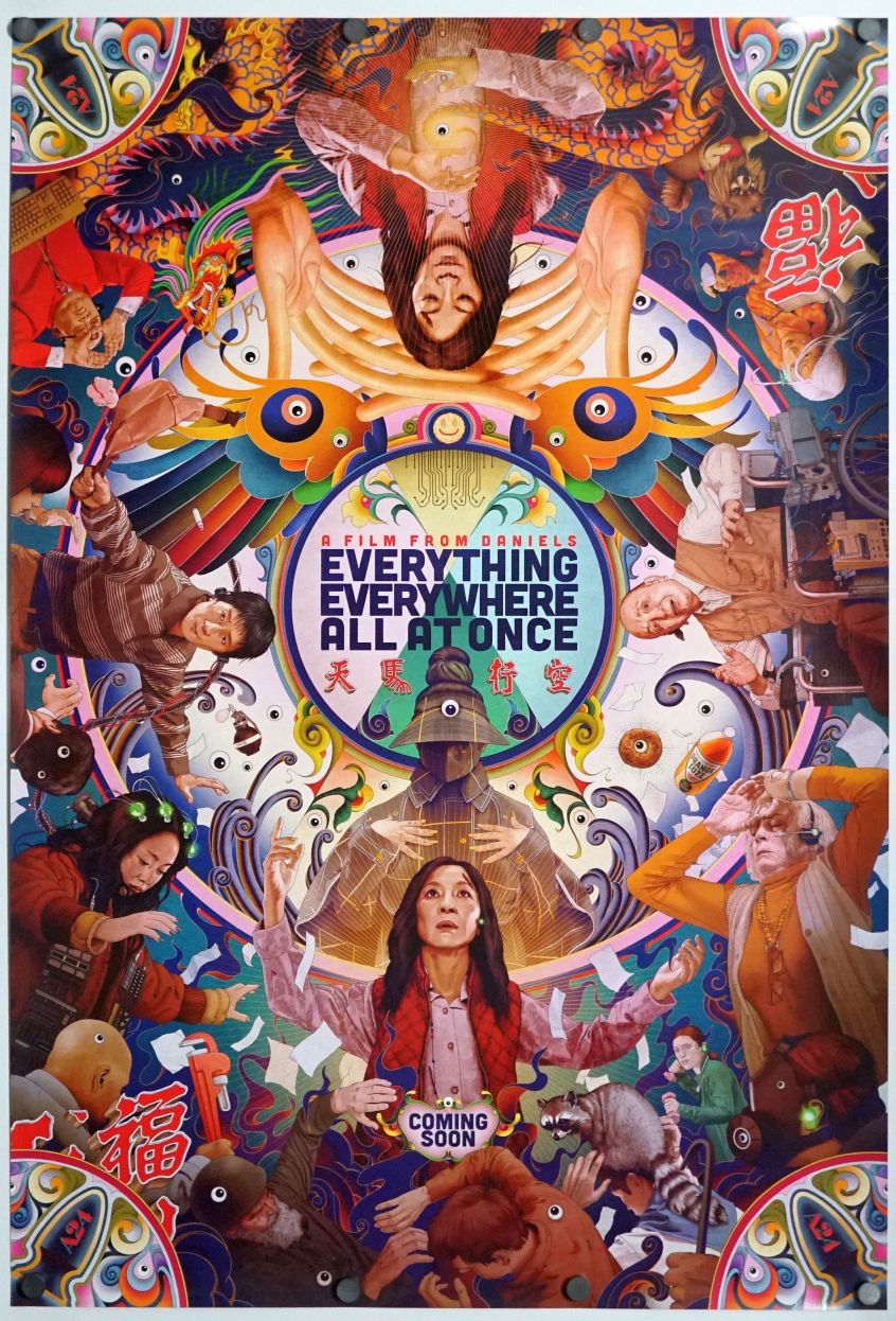 Everything Everywhere All at Once (2022) original theatrical movie poster - International Final