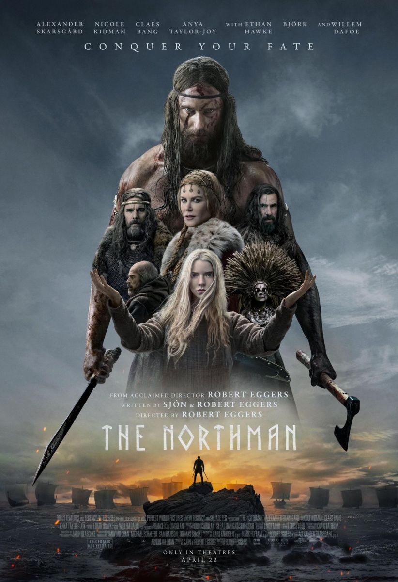 The Northman (2022) original theatrical movie poster - Final