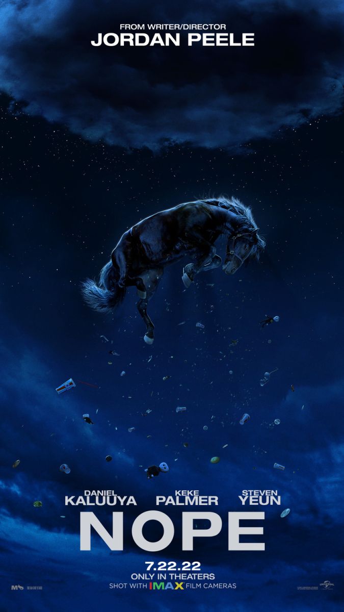 Nope (2022) original theatrical movie poster - Advance