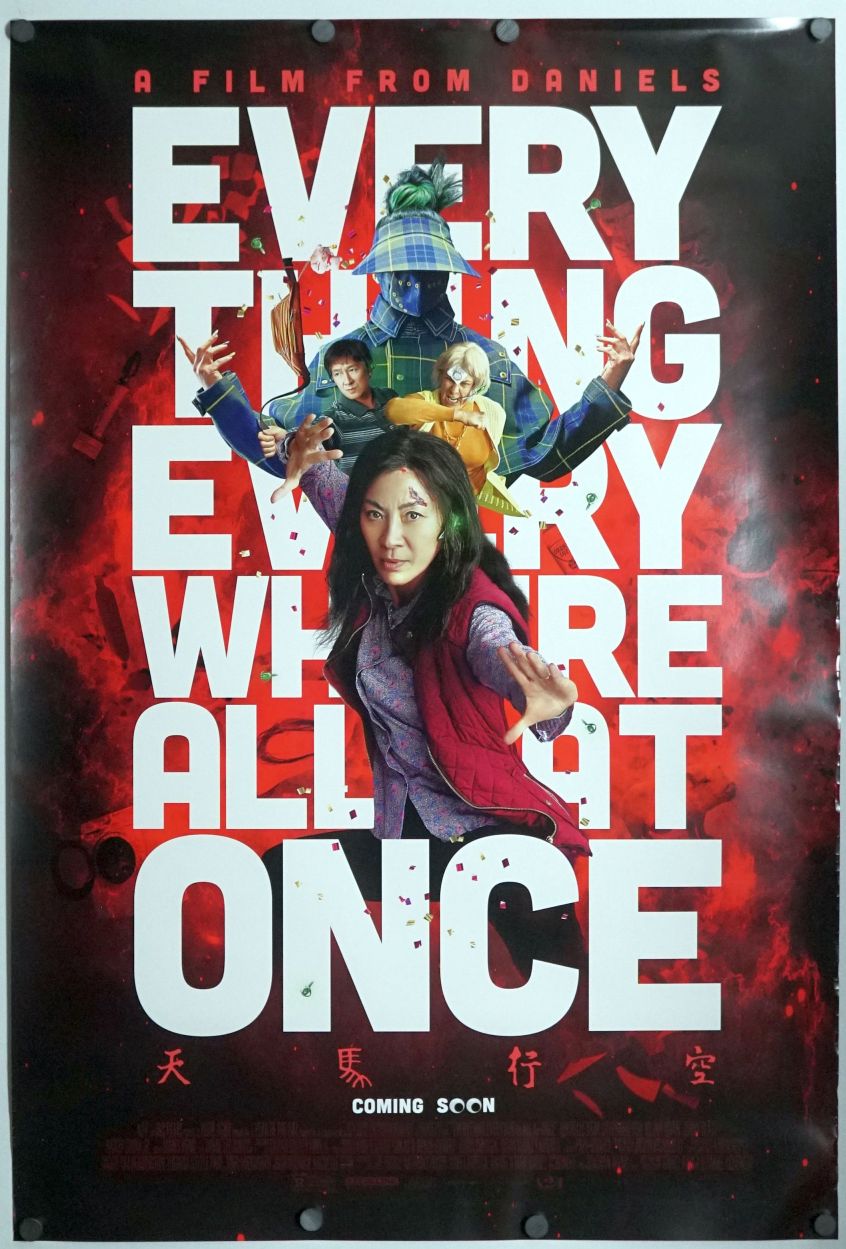 Everything Everywhere All at Once (2022) original theatrical movie poster - Advance Style B