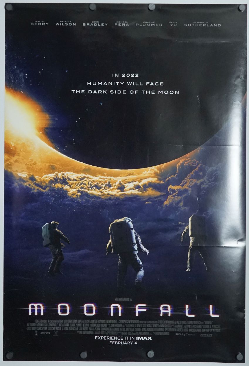 Moonfall (2022) original theatrical movie poster - Final