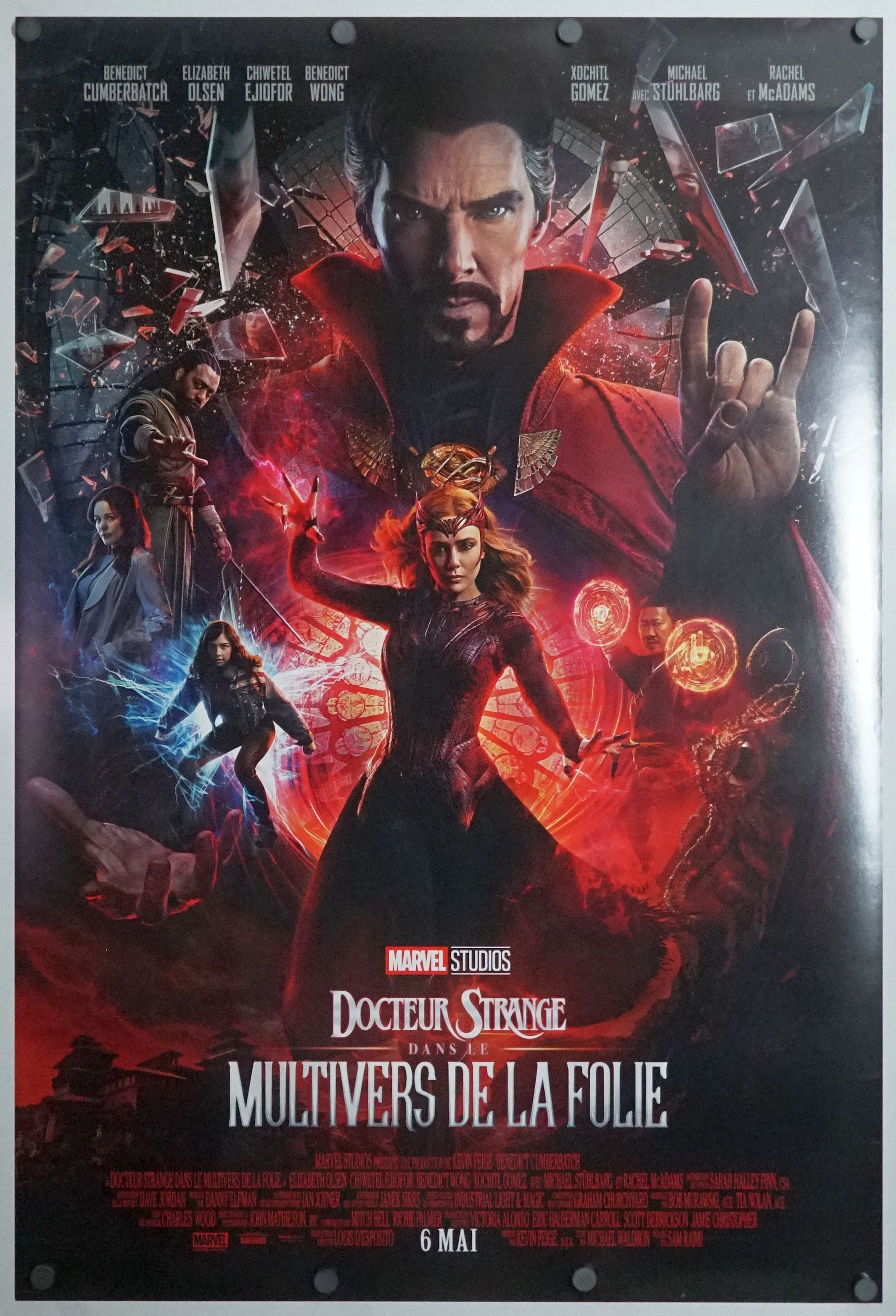 Doctor Strange in the Multiverse of Madness (2022) original theatrical movie poster - Final - French Language